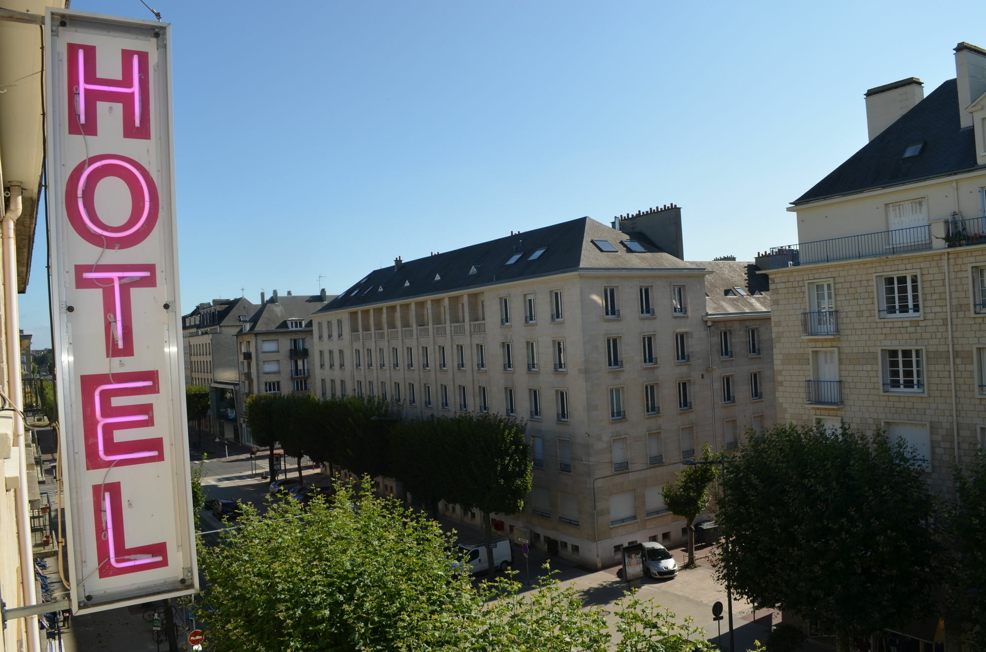 Hotel Du Chateau Caen Exterior foto